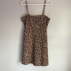 H&M NWT Leopard Print Dress
